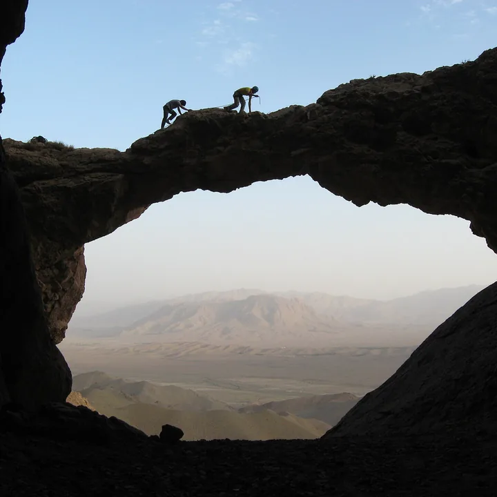 Hole Rock in South Khorasan