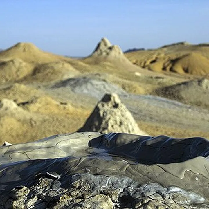 Pirgol mud volcano in Sistan and Baluchestan
