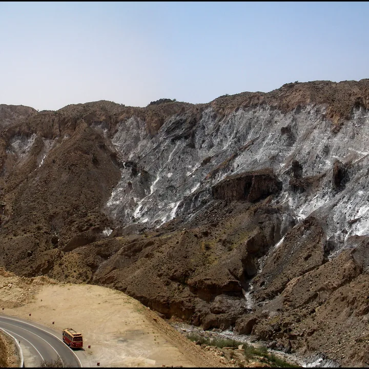 Konar Siyah Salt Dome in Fars