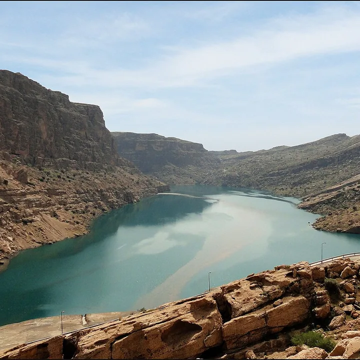 سد مسجد سلیمان in Khuzestan