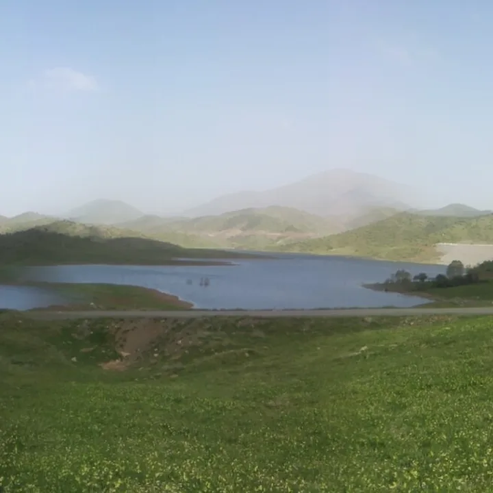 دریاچه سد گاران in Kurdistan