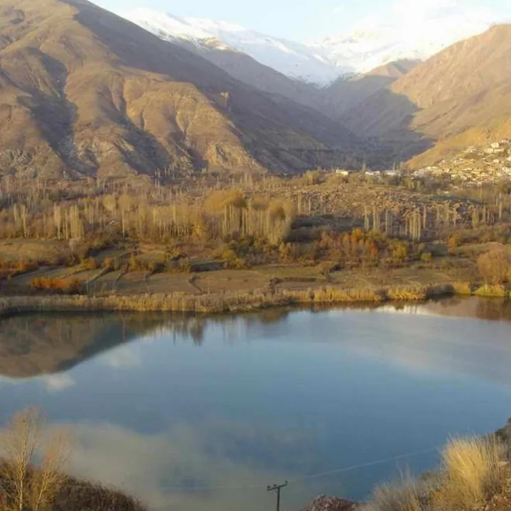 Ovan Lake in Qazvin