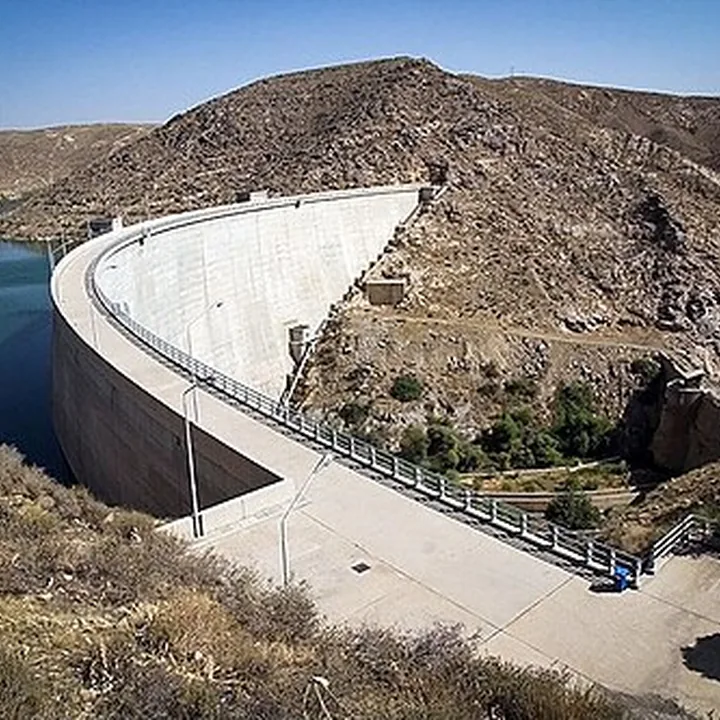 Toroq Dam Lake in Razavi Khorasan