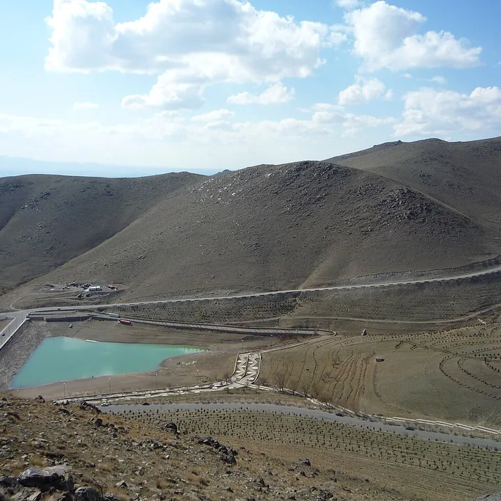 سد گاوازنگ in Zanjan