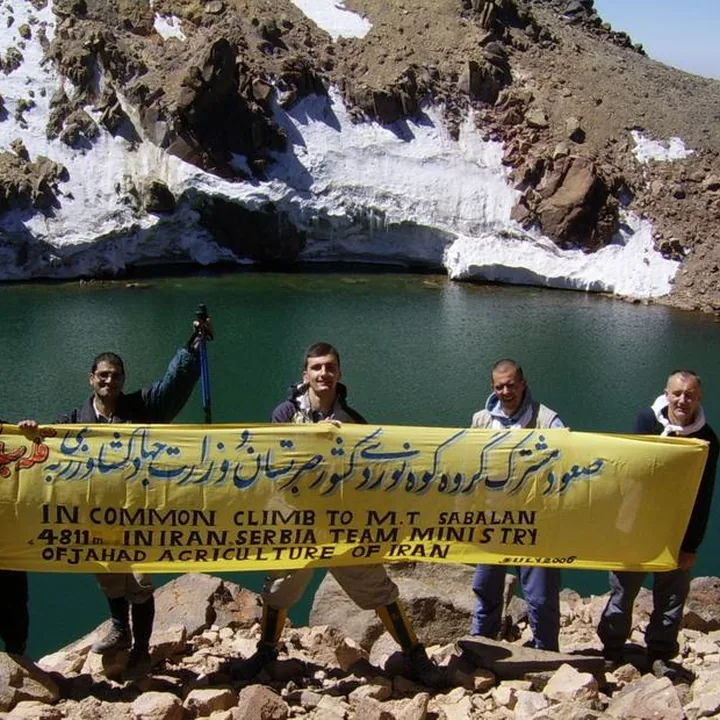 Sabalan Lake in Ardabil