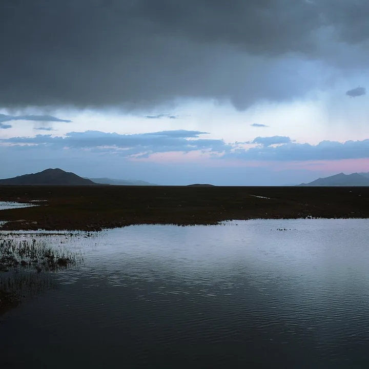 Kaaftar Lake in Fars