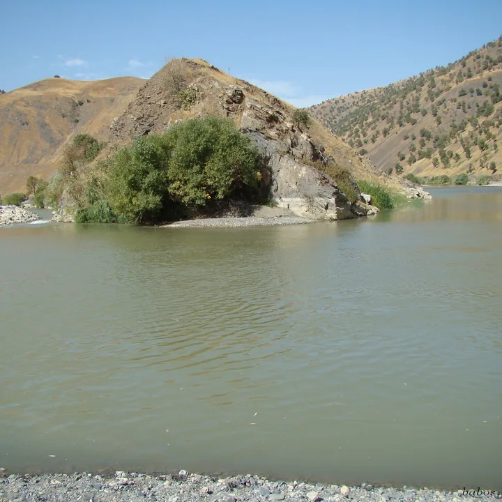 Sardasht Dam Water Basin in West Azerbaijan