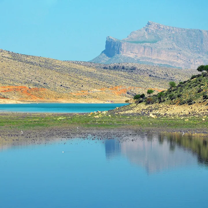 دریاچه سد درودزن in Fars