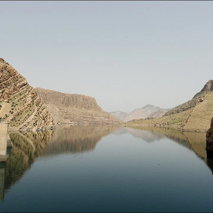 دریاچه سد شهید عباسپور in Khuzestan