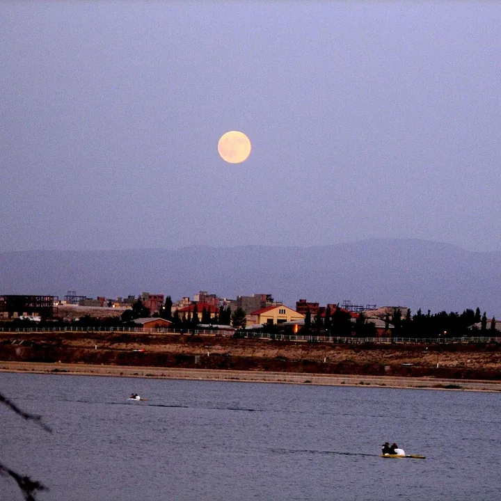 دریاچه شورابیل in Ardabil