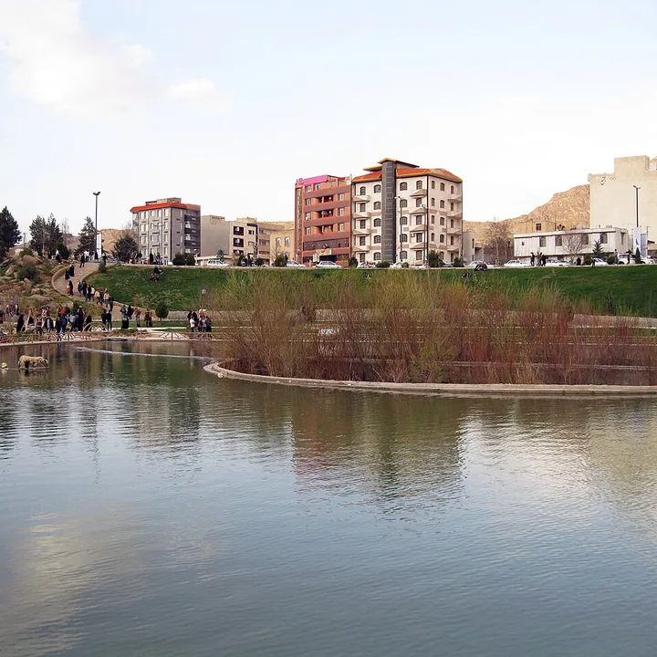 دریاچه کیو in Lorestan