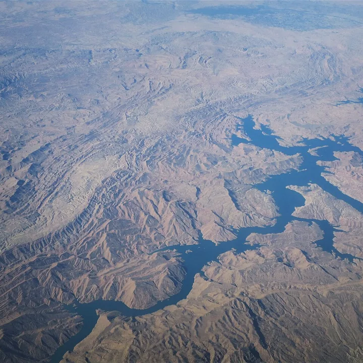 Gotvand Lake in Khuzestan