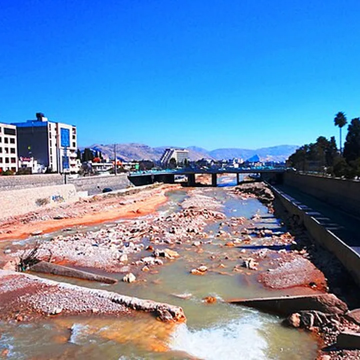 Khoshk River in Fars