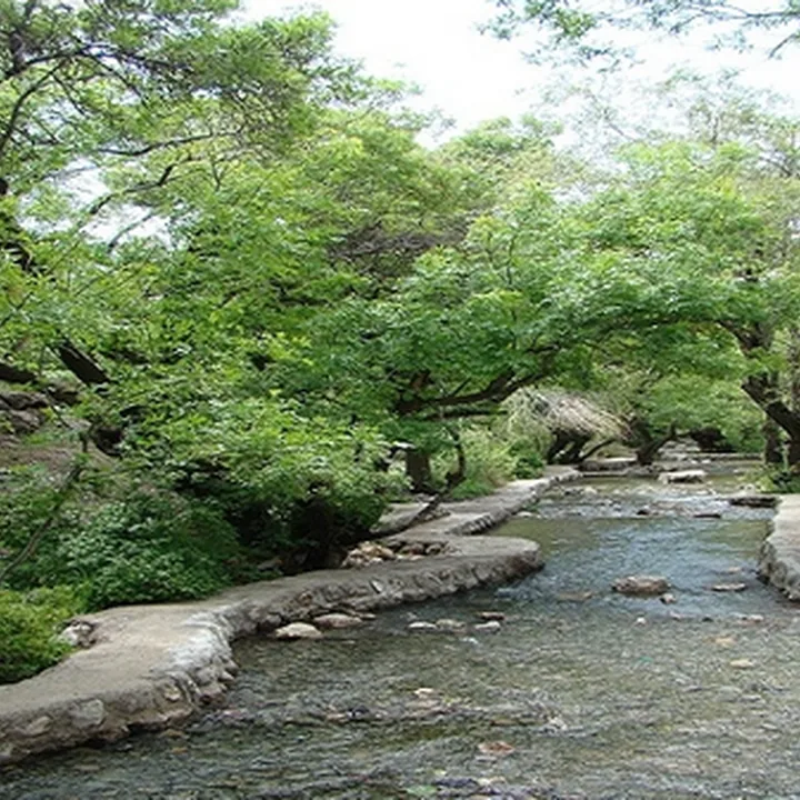 Qadamgah River in Fars
