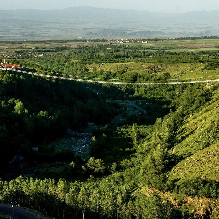 Khiav River in Ardabil