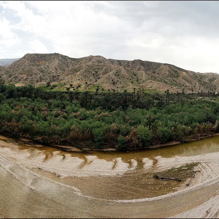 Baghan River in Bushehr