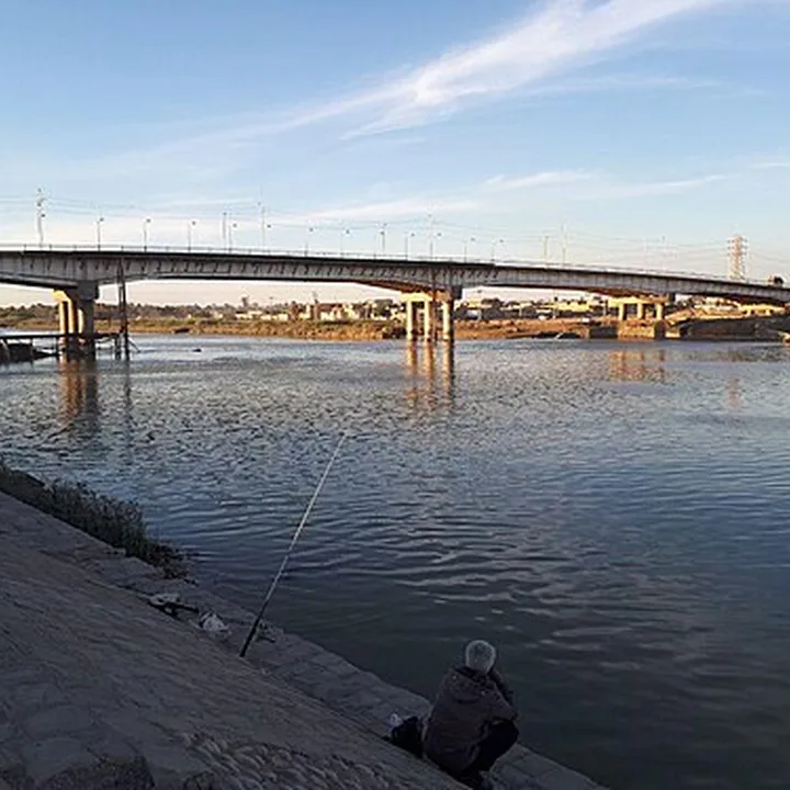 Bahmanshir River in Khuzestan