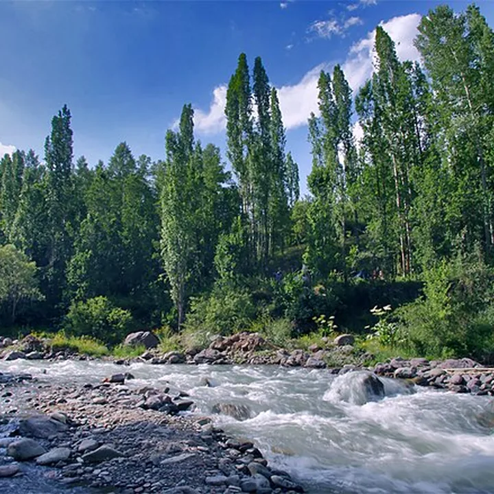 Dizan River in Alborz