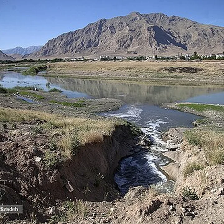 Qarasu River in Kermanshah