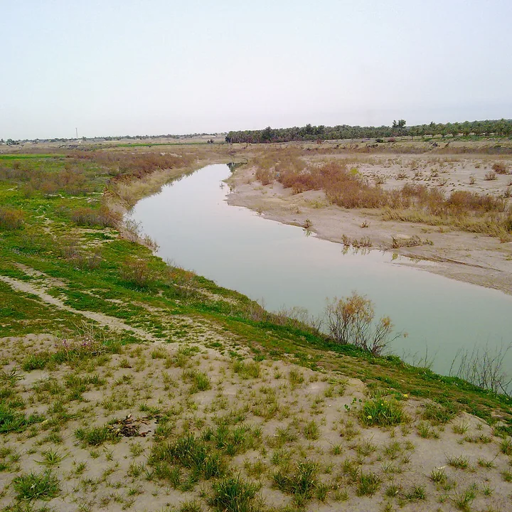 Dalaki River in Fars