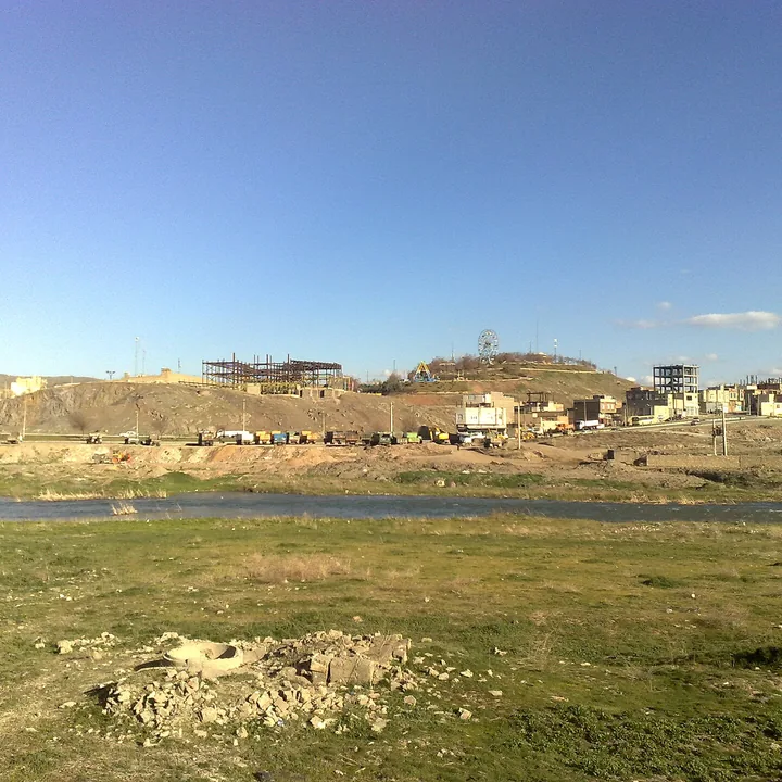 Saghez River in Kurdistan