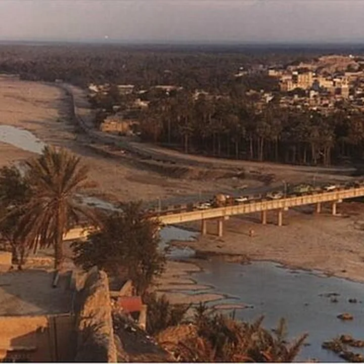 Minab River in Hormozgan