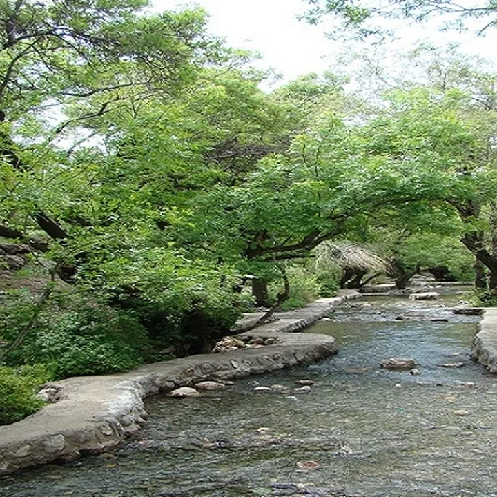 Ghadamgah Fountain in Fars