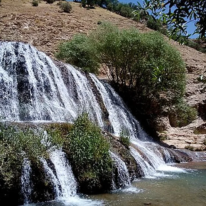 Grit Waterfalls in Lorestan