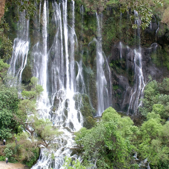 First Shevi Waterfall in Khuzestan