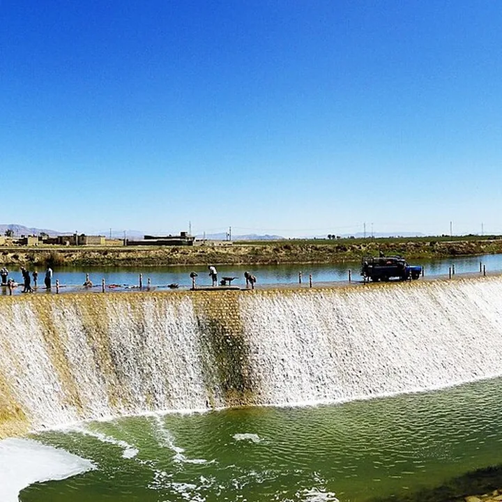 Feyzabad dam in Fars