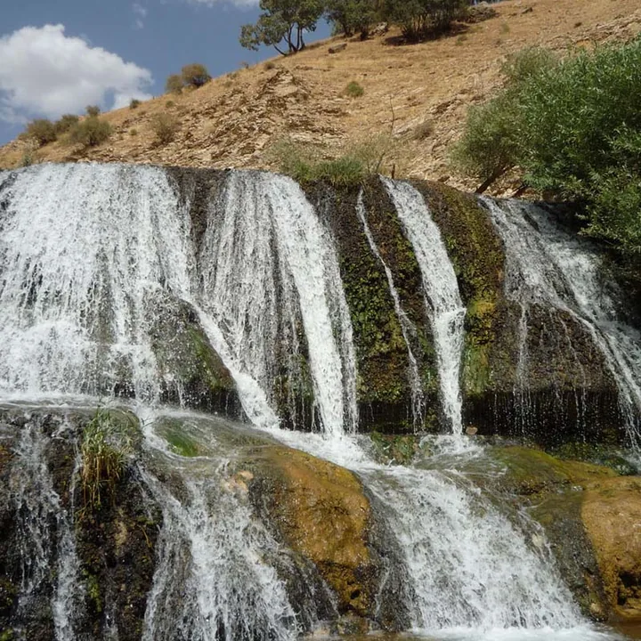 آبشار سرکانه in Lorestan