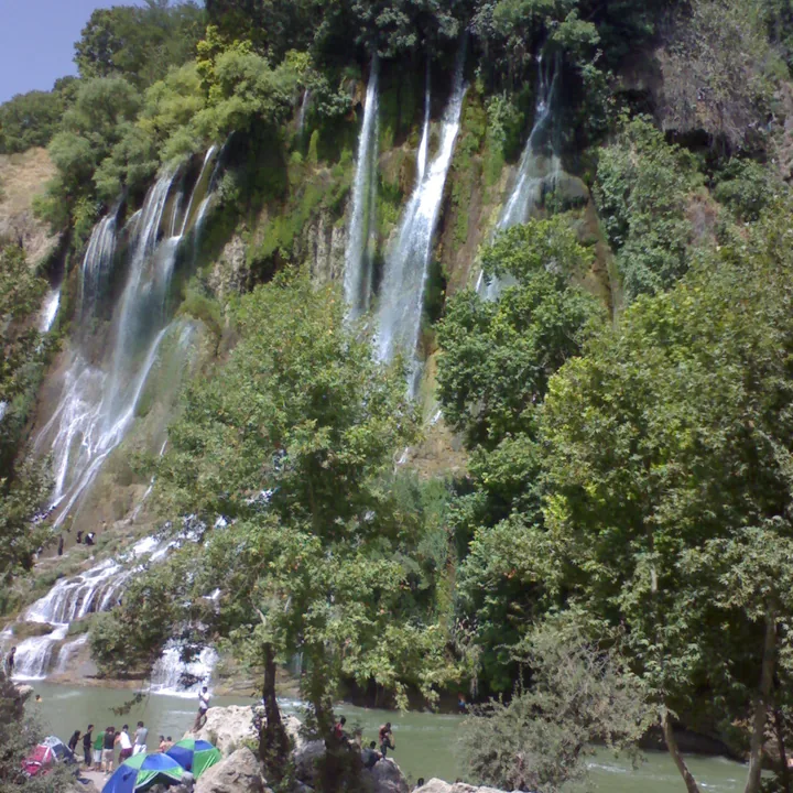 آبشار بیشه in Lorestan