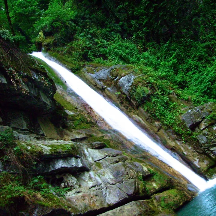 آبشار شیرآباد in Golestan