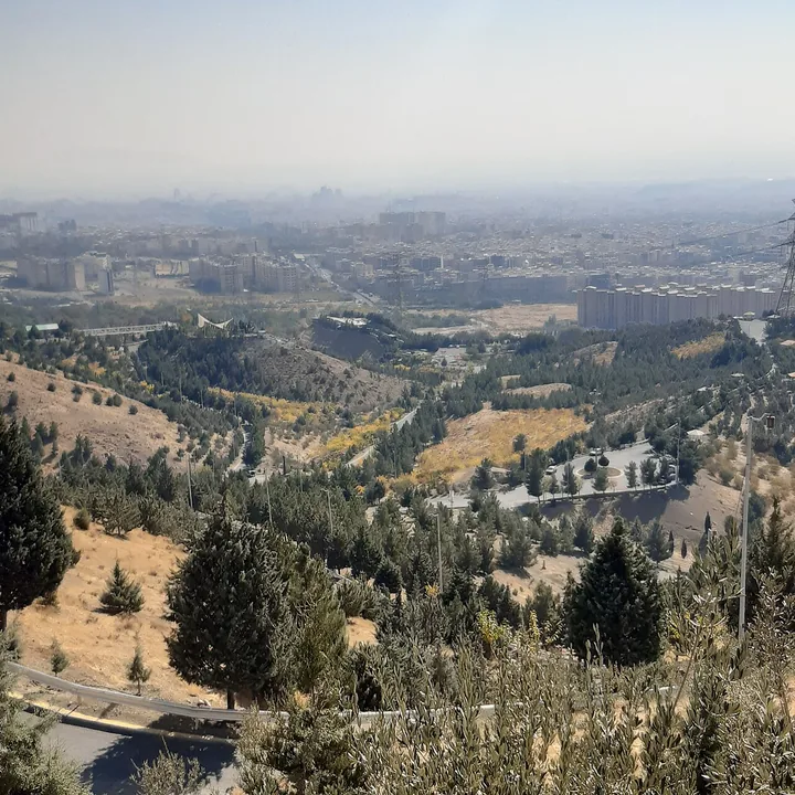 Kuhsar Forest Park in Tehran